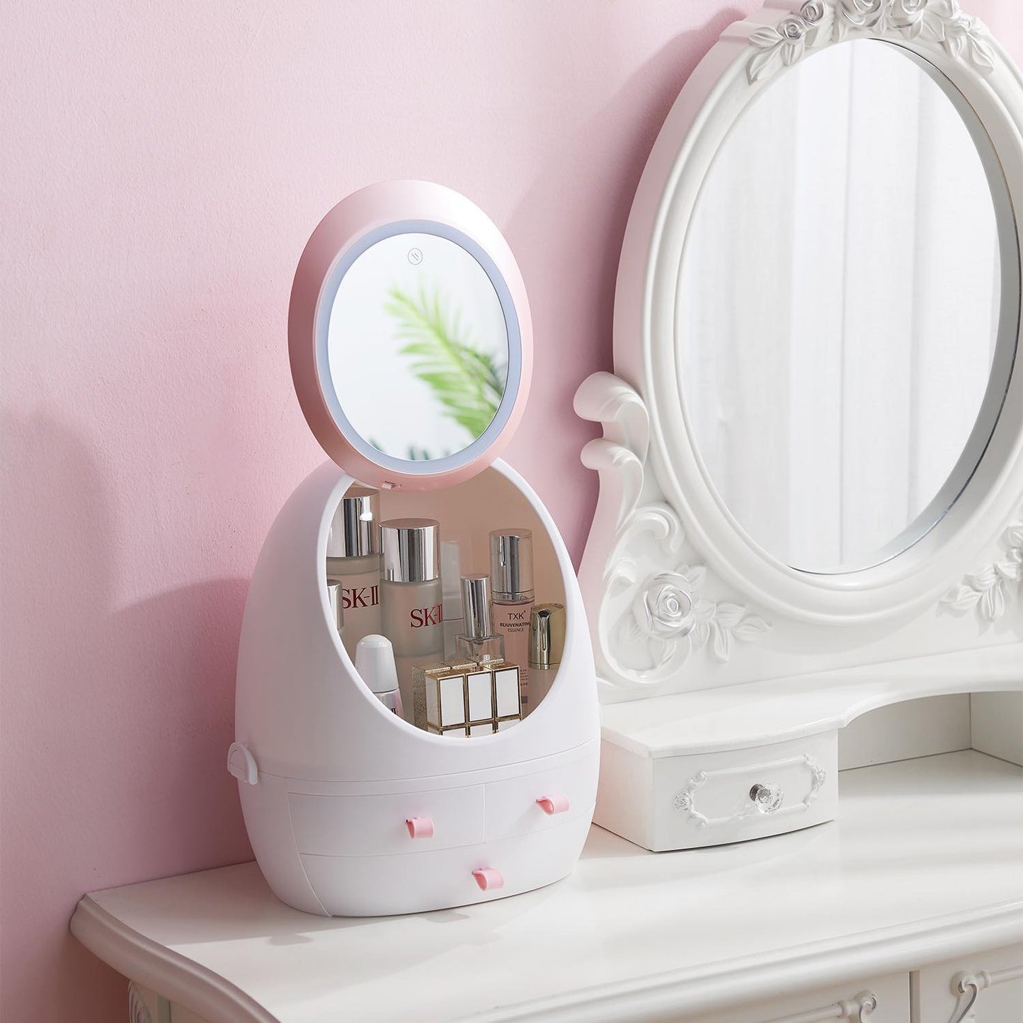 Parker Beauty Storage in White