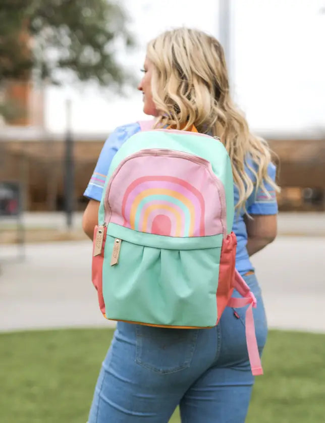 PREORDER: Backpack in Modern Rainbow