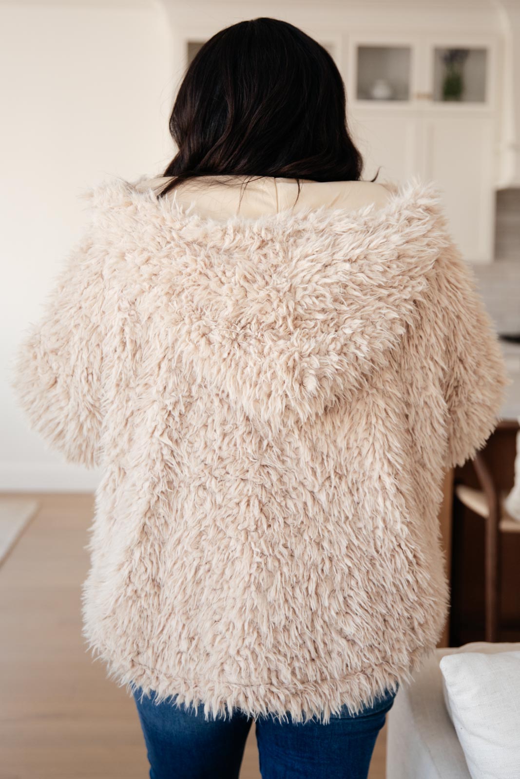 Annika Plush Faux Fur Jacket