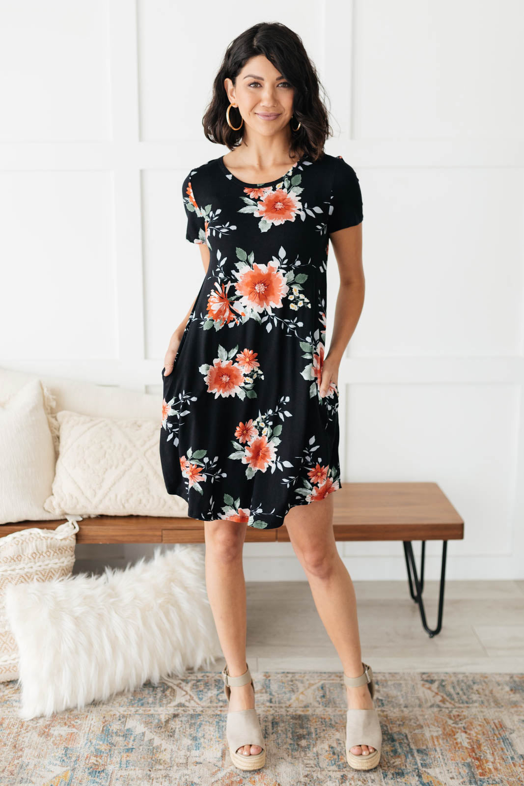 Blooming Dahlia Dress