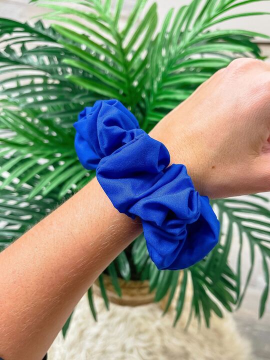 PREORDER: Game Day Solid Scrunchie In Assorted Colors